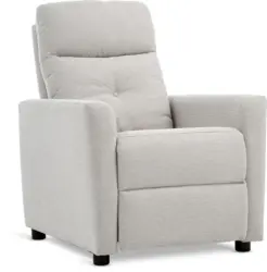 JYSK Кресло VEJLBY текстил цвят светъл пясък