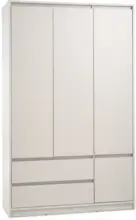 JYSK JYSK Гардероб BILLUND 119x193 4 врати 2 чекмеджета траверт./бежов