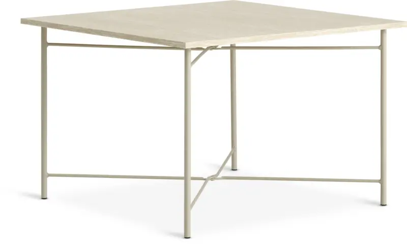 JYSK Маса за кафе KILDEDAL 60x60 цвят травертин