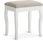 JYSK JYSK Табуретка MALLING бяла/бежов текстил