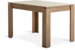 JYSK Кухненска маса VEDDE 80x120 див тъмен дъб