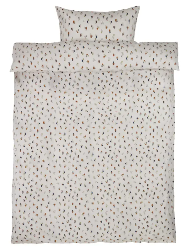 JYSK Спално бельо CLARA сатен 140х200 многоцветно