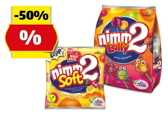 NIMM 2 Lachgummi & Lolly, 160 g/300 g