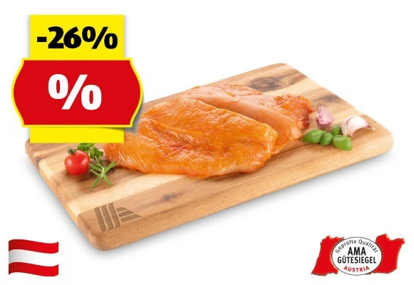 BBQ Hühnerfiletschnitzel, 400 g
