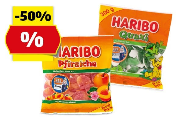 HARIBO Fruchtgummi, 300 g