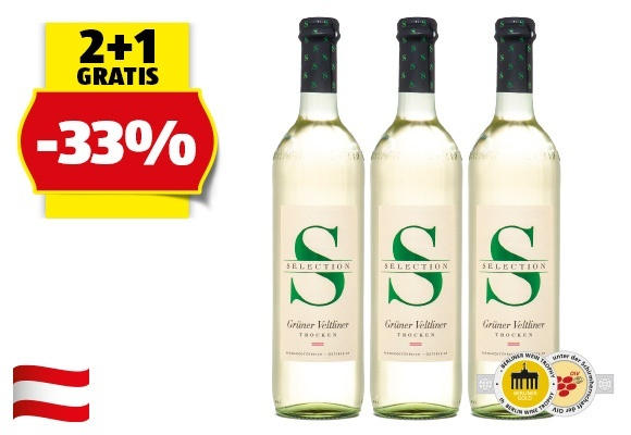 Grüner Veltliner, 0,75 l