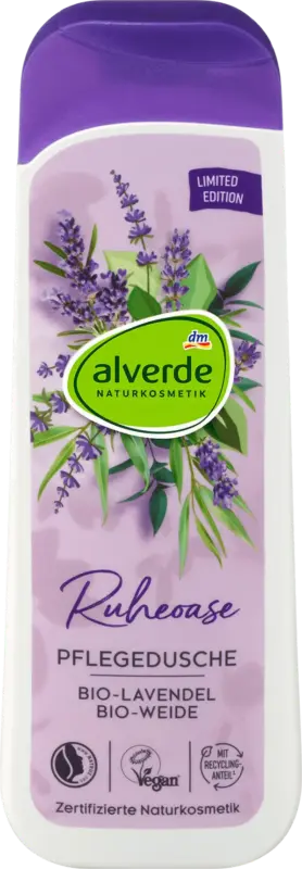 alverde NATURKOSMETIK Pflegedusche Ruheoase Lavendel
