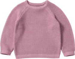 ALANA Pullover aus Strick mit Raglan-Ärmeln, lila, Gr. 104