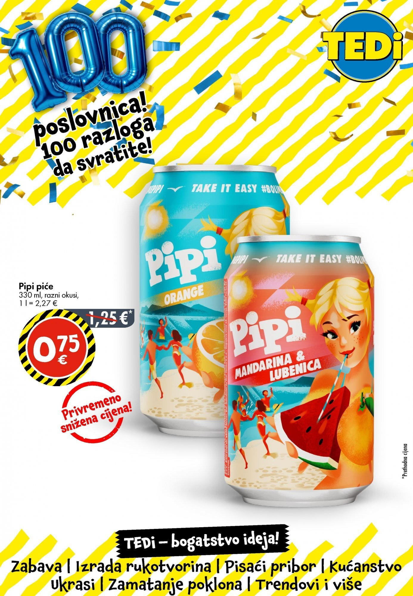 TEDi - TEDi katalog do 06.09.2025 novi od 30.08.2025 na listanje > letak digitalni | Stranica: 4 | Proizvodi: Mandarina, Lubenica
