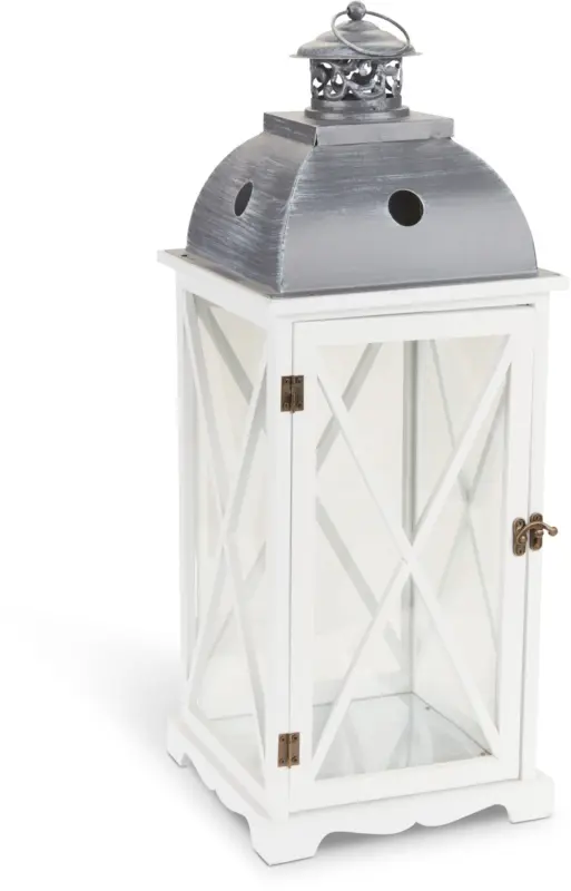 JYSK Фенер BOB Ш22xД22xВ58 см бял