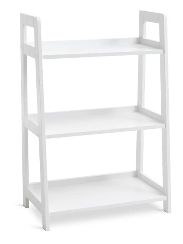 JYSK Етажерка HERNING 3 рафта бяла