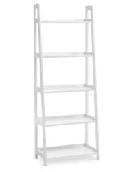 JYSK Етажерка HERNING 5 рафта бяла