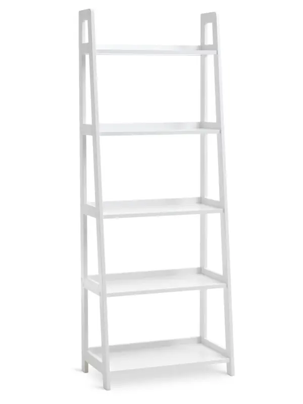 JYSK Етажерка HERNING 5 рафта бяла