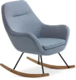 JYSK JYSK Люлеещ стол NEBEL светлосин текстил