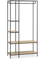 JYSK JYSK Портманто TRAPPEDAL цвят топъл дъб/черно