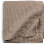 JYSK JYSK Ватирано одеяло SIVBLOM 130x180 цвят тъмен пясък