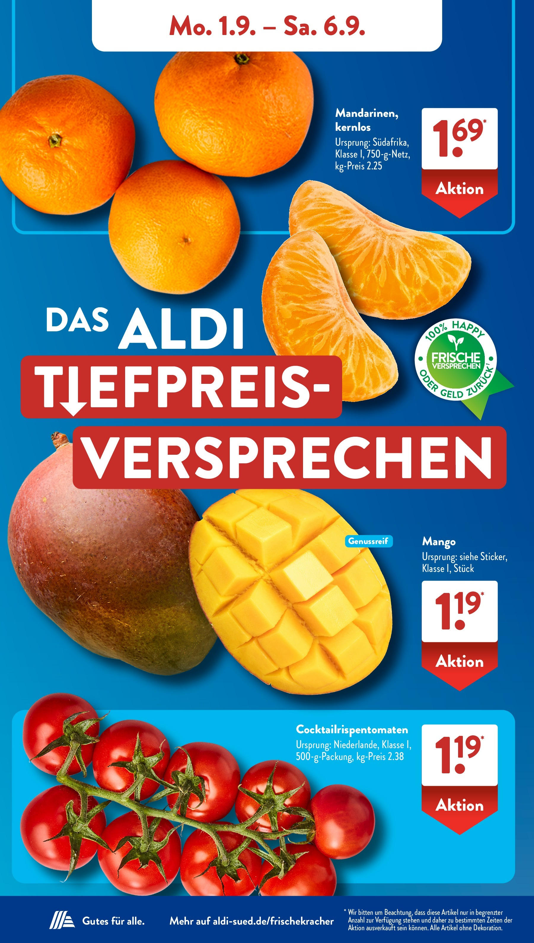 Aldi Süd Prospekt (ab 01.08.2025) zum Blättern | Seite: 4 | Produkte: Mango Aldi Süd Prospekt (ab 01.08.2025) zum Blättern | Seite: 4 | Produkte: Mango