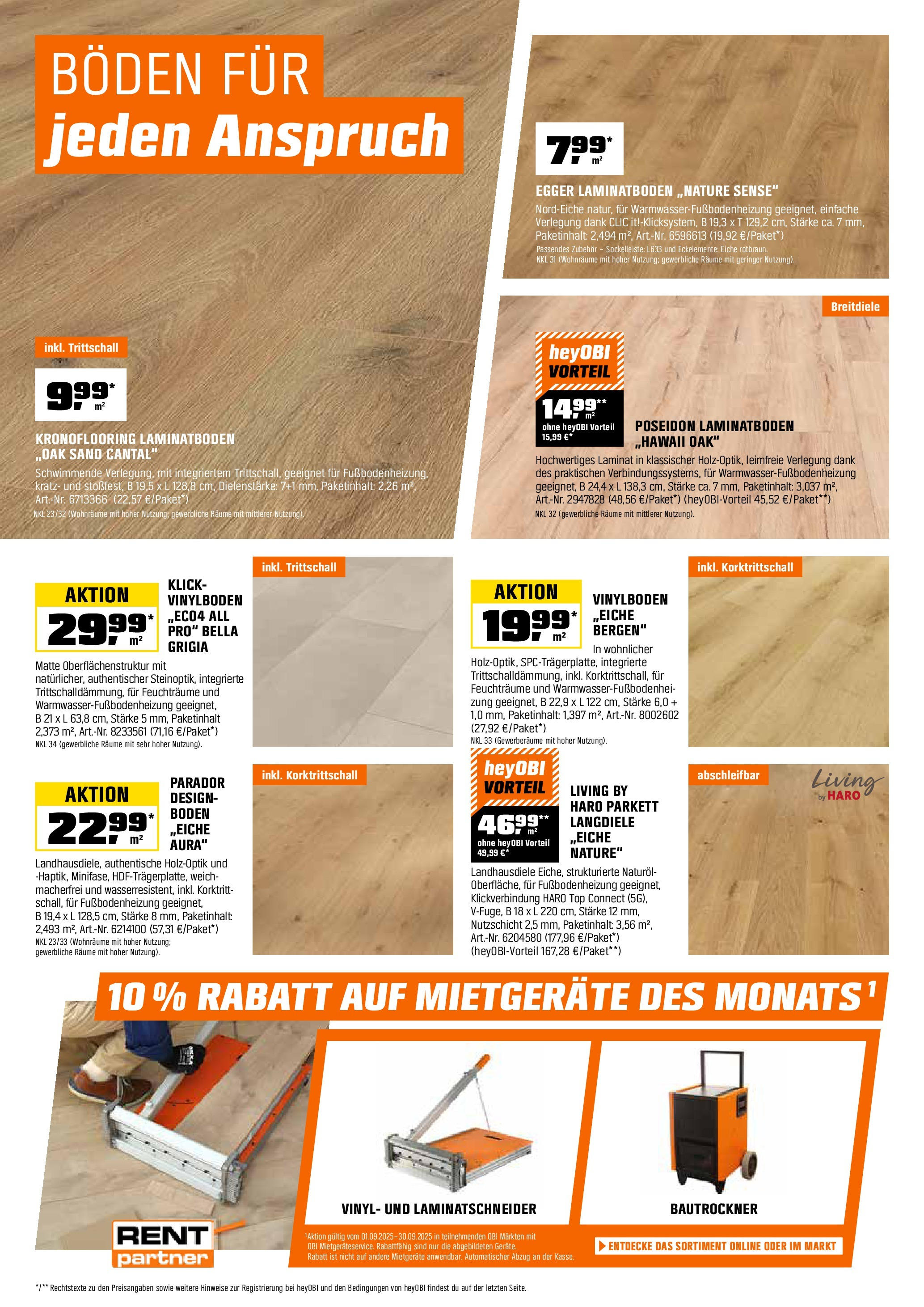 Obi Prospekt (ab 01.09.2025) zum Blättern | Seite: 21 | Produkte: Top Obi Prospekt (ab 01.09.2025) zum Blättern | Seite: 21 | Produkte: Top