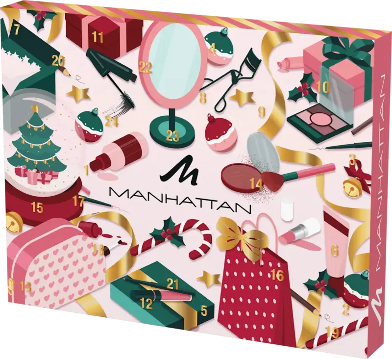 MANHATTAN Cosmetics Adventskalender MERRY CHRISTMAS 2025
