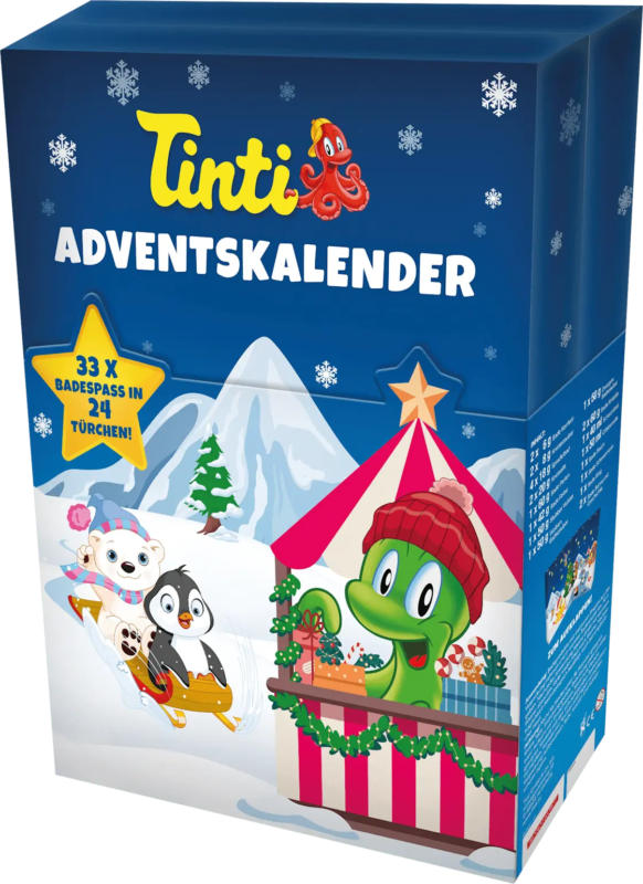 Tinti Adventskalender 2025 Kinder Badeüberraschungen