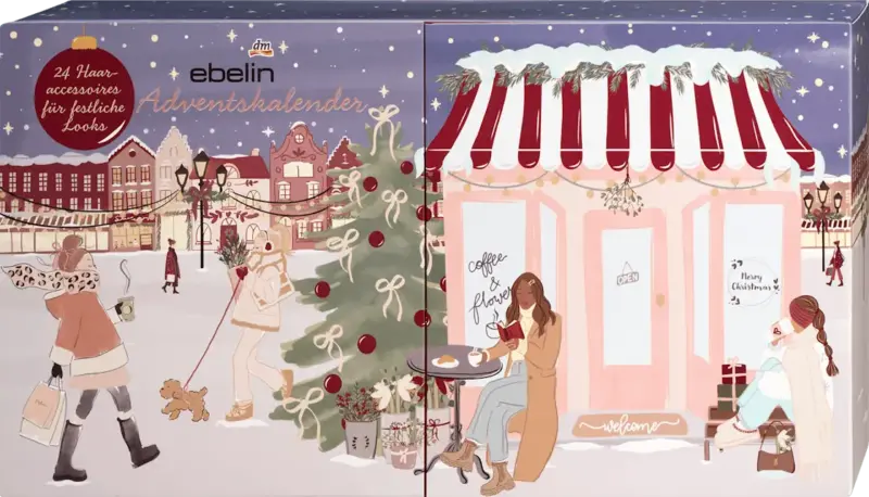 ebelin Adventskalender Haarschmuck 2025