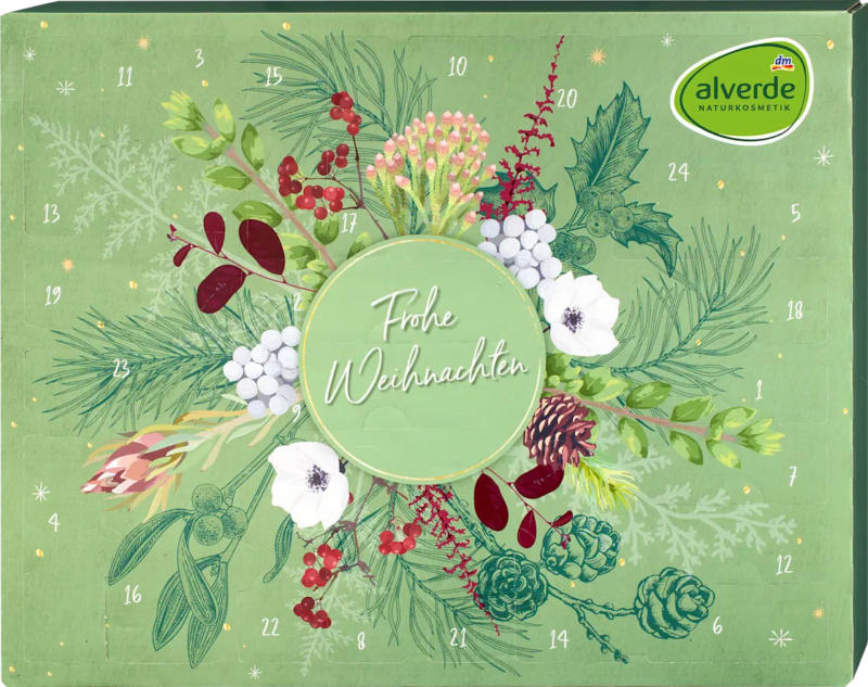 alverde NATURKOSMETIK Adventskalender Beauty 2025