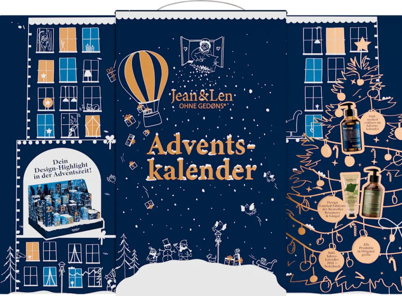 Jean&Len Adventskalender 2025 Design-Highlight Haus