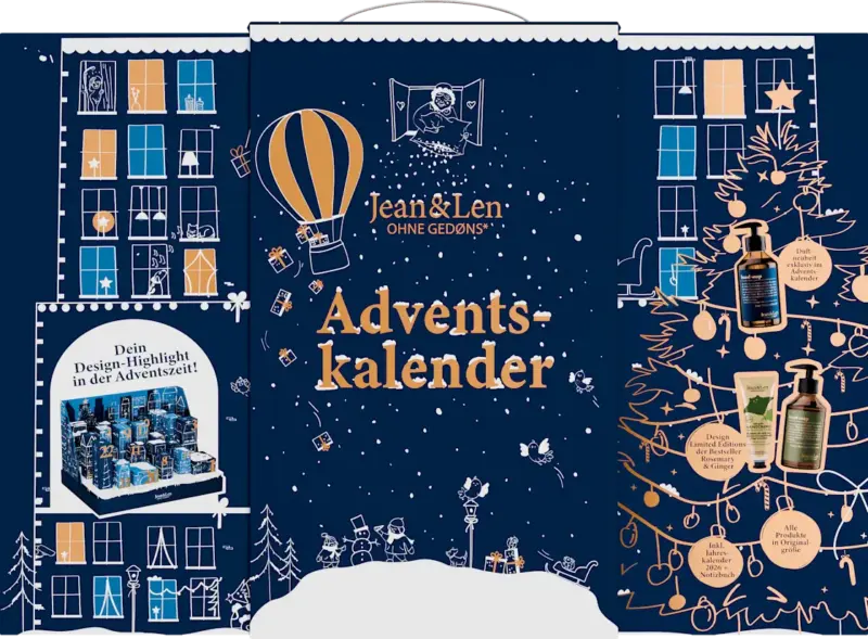 Jean&Len Adventskalender 2025 Design-Highlight Haus