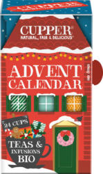 Cupper Adventskalender 2025, 24 Tassen Teegenuss