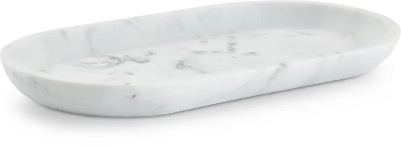 JYSK Поднос BERGHEM Ш14xД25xВ3 см мраморен ефект