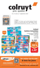 Colruyt Prix-qualité - au 07.09.2025