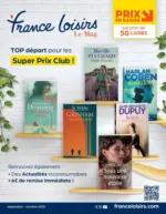 France Loisirs Septembre - Octobre 2025 - au 31.10.2025