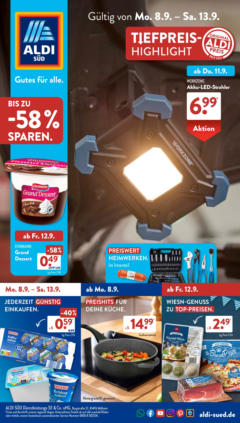Aldi Süd - Aldi Süd: Wochenangebote ab 07.09.2025 gültig