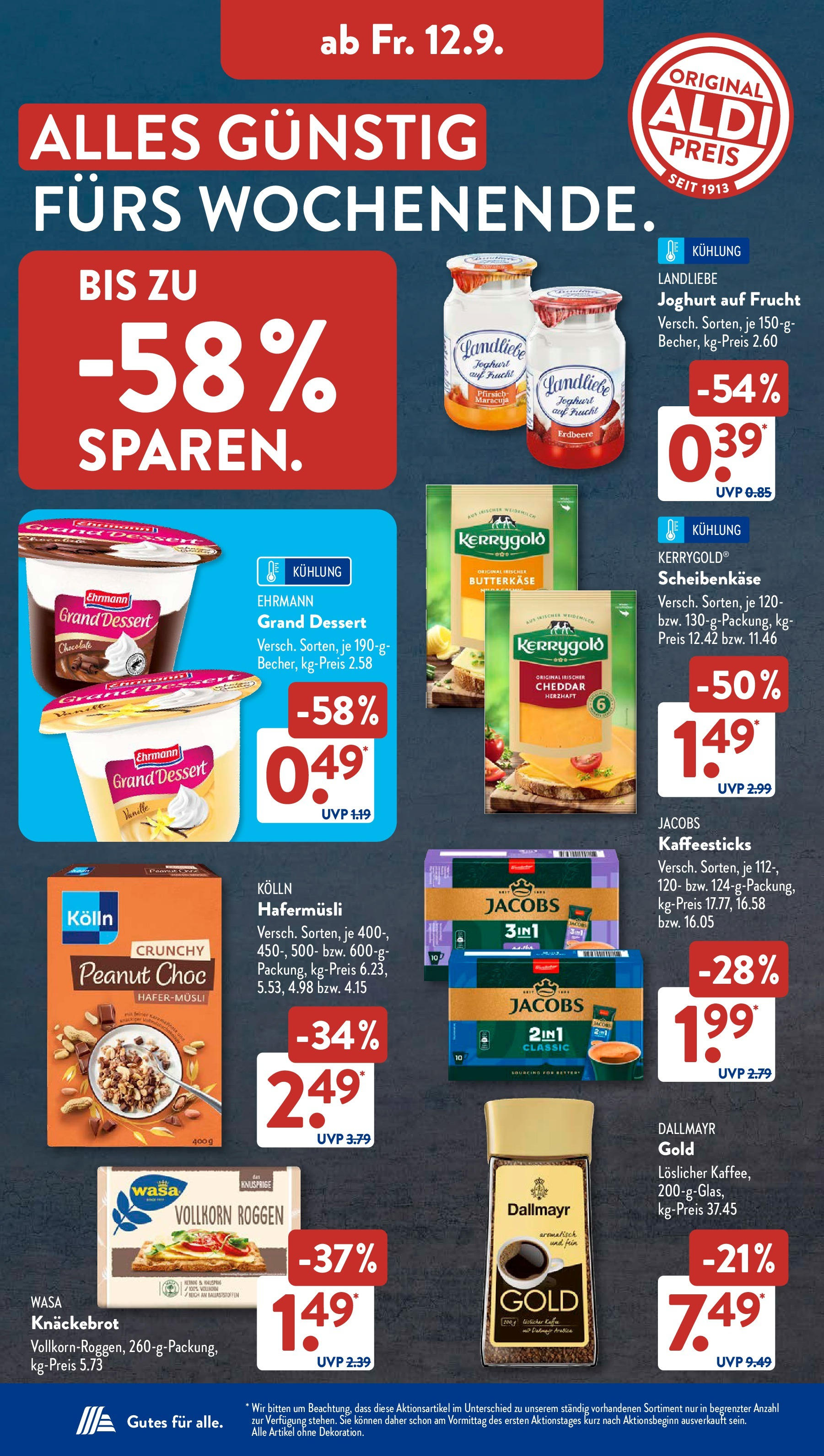 Aldi Süd - Aldi Süd: Wochenangebote (ab 07.09.2025) zum Blättern | Seite: 21 | Produkte: Joghurt, Ehrmann grand dessert, Dallmayr, Landliebe joghurt Aldi Süd - Aldi Süd: Wochenangebote (ab 07.09.2025) zum Blättern | Seite: 21 | Produkte: Joghurt, Ehrmann grand dessert, Dallmayr, Landliebe joghurt