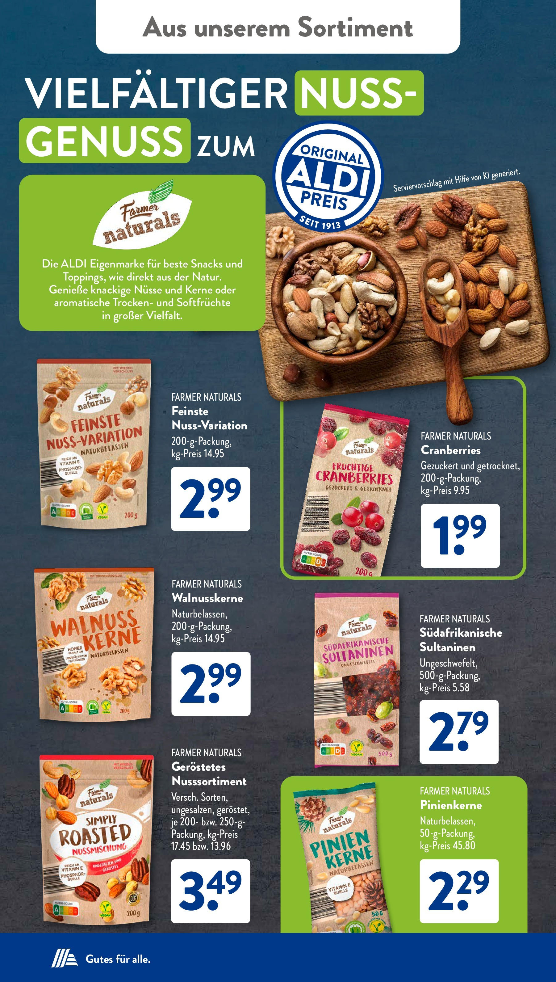 Aldi Süd - Aldi Süd: Wochenangebote (ab 07.09.2025) zum Blättern | Seite: 32 | Produkte: Nüsse Aldi Süd - Aldi Süd: Wochenangebote (ab 07.09.2025) zum Blättern | Seite: 32 | Produkte: Nüsse
