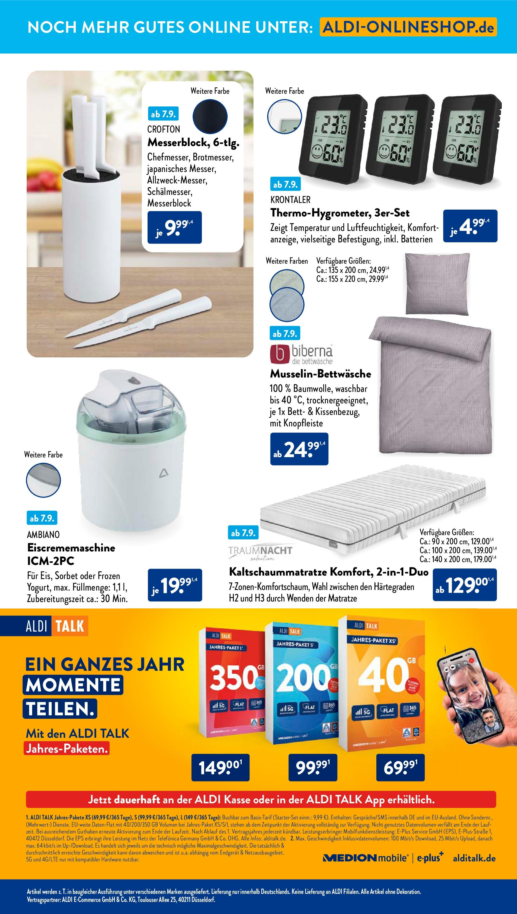 Aldi Süd - Aldi Süd: Wochenangebote (ab 07.09.2025) zum Blättern | Seite: 36 | Produkte: Bett, Matratze, Batterien, Bettwäsche Aldi Süd - Aldi Süd: Wochenangebote (ab 07.09.2025) zum Blättern | Seite: 36 | Produkte: Bett, Matratze, Batterien, Bettwäsche
