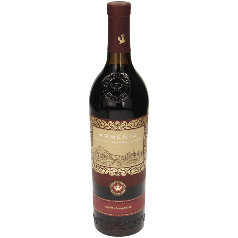 Wein aus Armenien, rot, trocken
