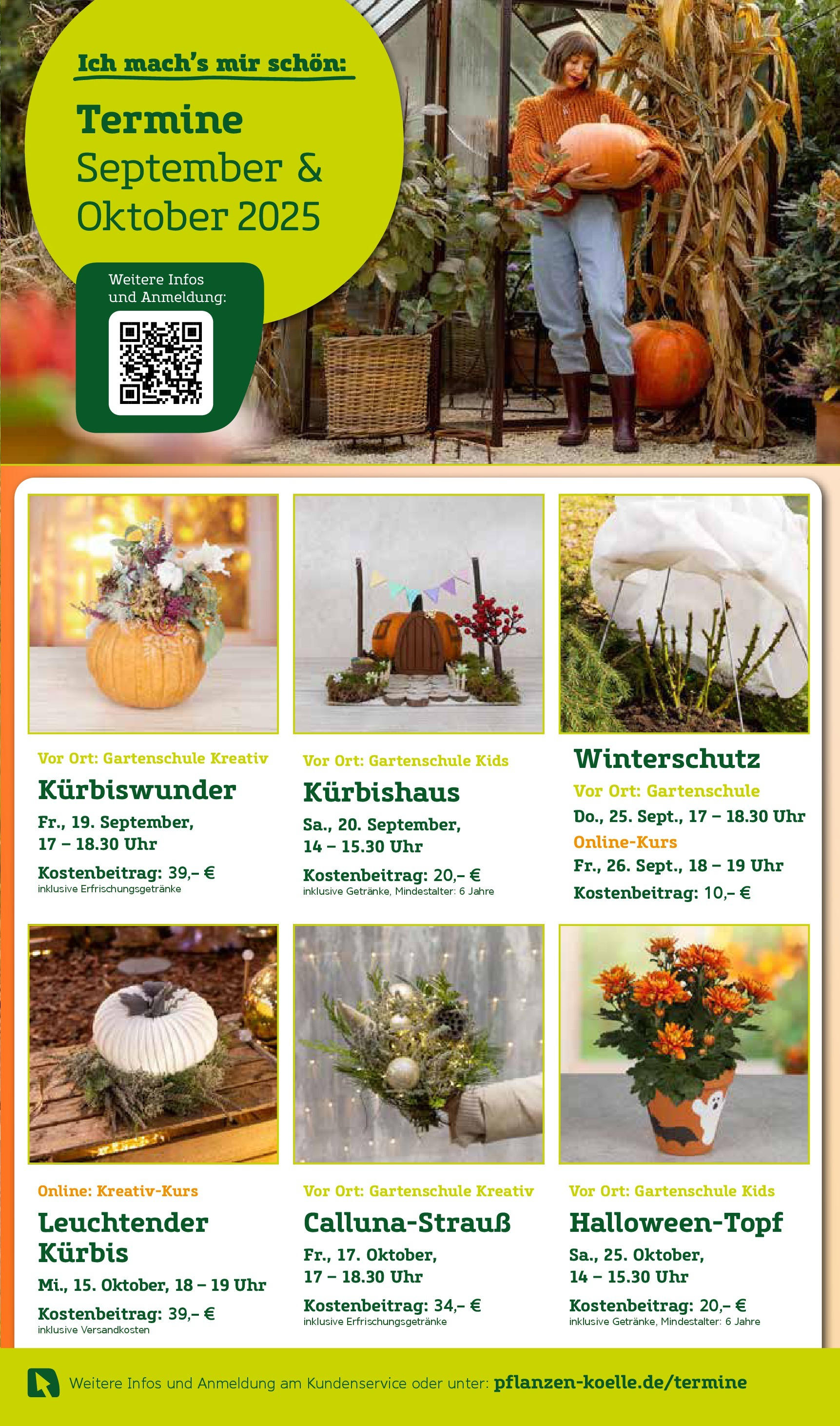 Pflanzen-Kölle - Pflanzen-Kölle: Bunter Herbst (ab 07.09.2025) zum Blättern | Seite: 11 | Produkte: Kürbis, Uhr