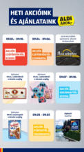 Aldi újság érvényessége 2025.09.10.-ig