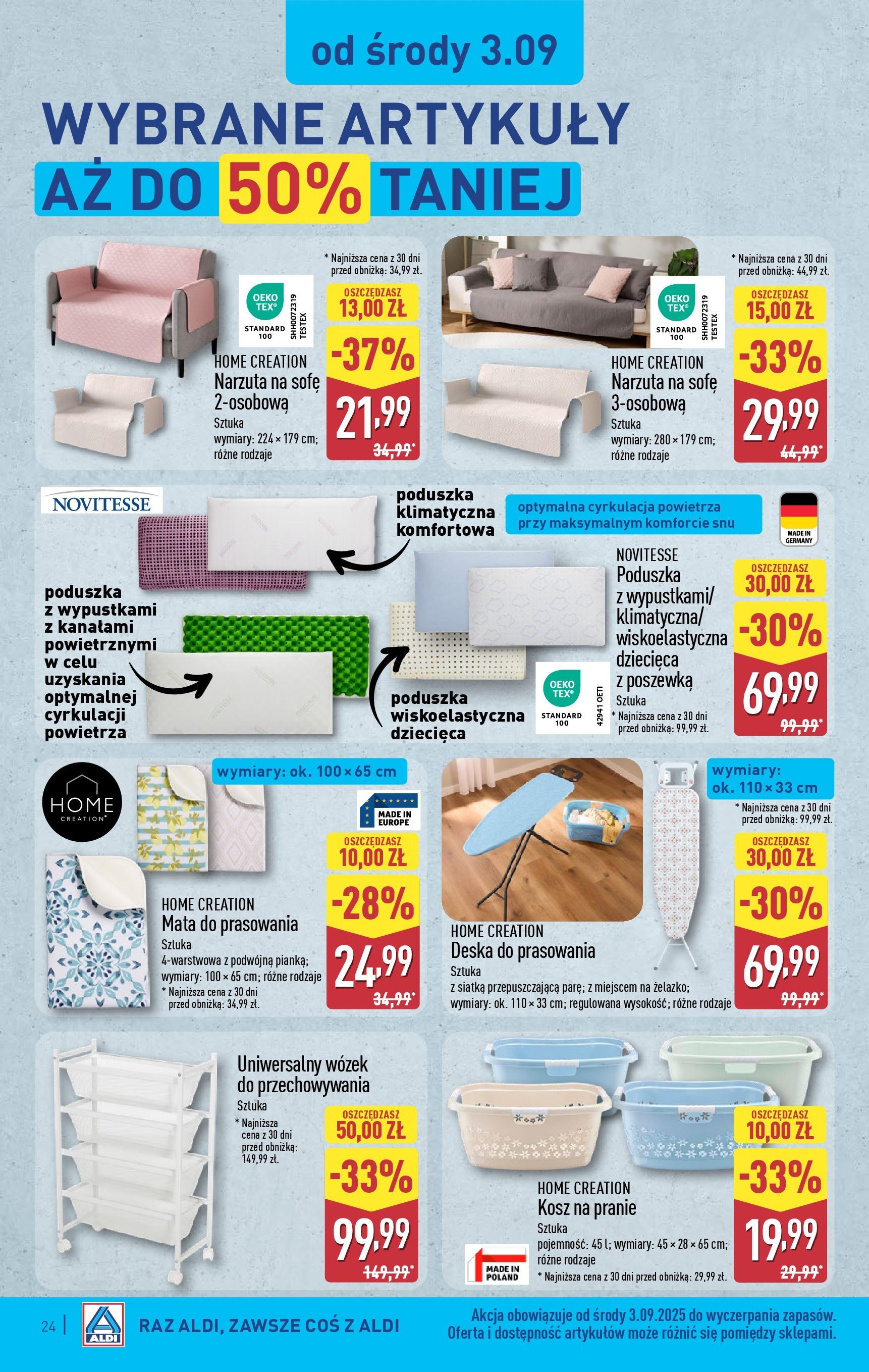 Aldi Gazetka od 01.09.2025 | Nowa PDF gazetka | Strona: 24 Aldi Gazetka od 01.09.2025 - Ulotka PDF, promocje | Strona: 24