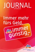 dm drogerie markt dm: Journal September 2025 - bis 08.10.2025