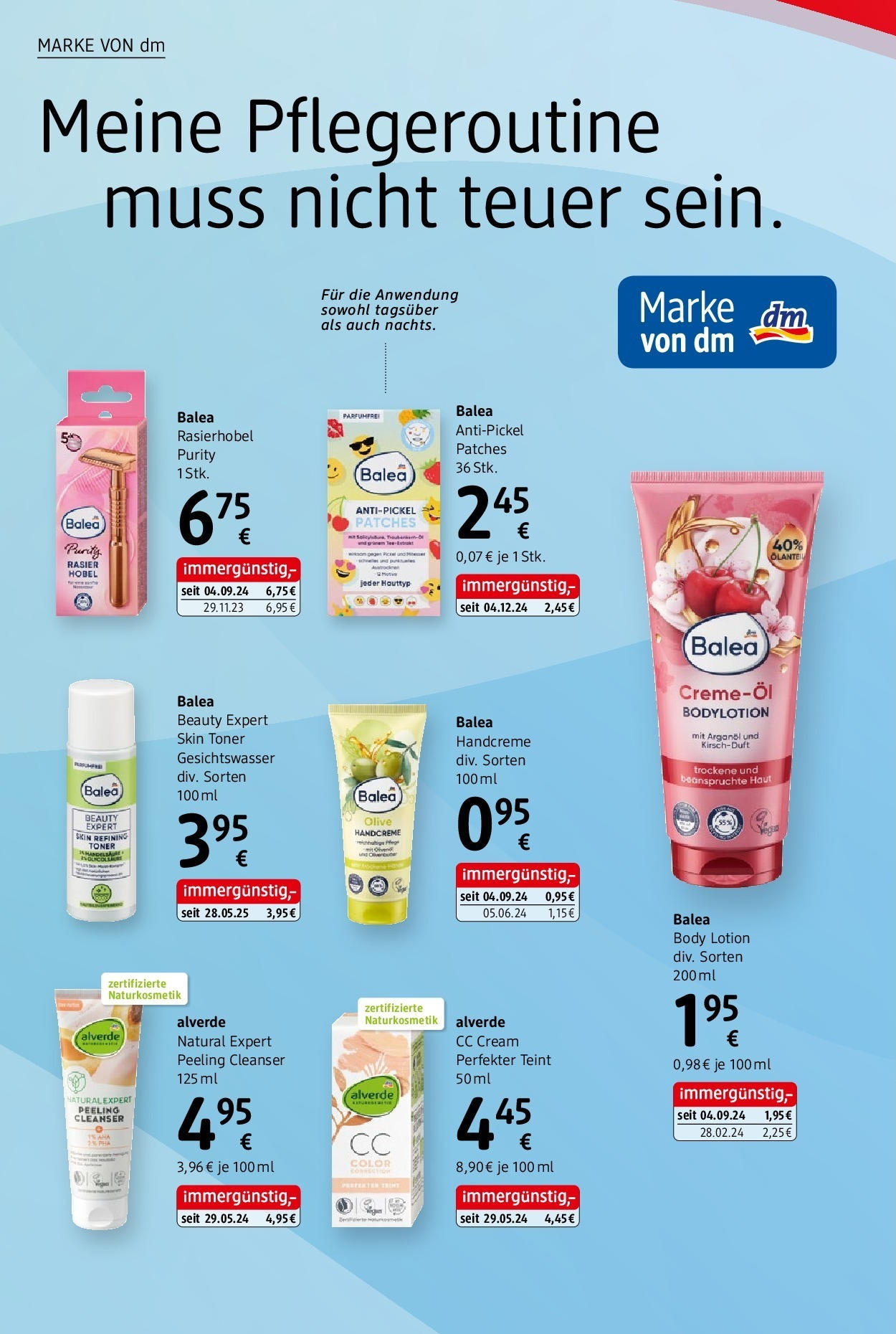 dm drogerie markt - dm: Journal September 2025 (10.09.2025) || Aktuelle Angebote | Seite: 10 | Produkte: Toner, CC Cream, Peeling, Handcreme dm drogerie markt - dm: Journal September 2025 von 10.09.2025 - Aktuelle Angebote | Seite: 10 | Produkte: Toner, CC Cream, Peeling, Handcreme