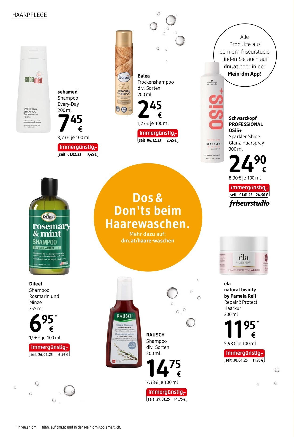 dm drogerie markt - dm: Journal September 2025 (10.09.2025) || Aktuelle Angebote | Seite: 18 | Produkte: Shampoo dm drogerie markt - dm: Journal September 2025 von 10.09.2025 - Aktuelle Angebote | Seite: 18 | Produkte: Shampoo