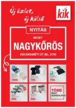 KiK: KiK újság érvényessége 2025.09.21-ig - 2025.09.21 napig