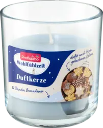 Profissimo Duftkerze im Glas Wohlfühlzeit