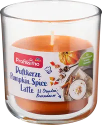 Profissimo Duftkerze im Glas Pumpkin Spice Latte