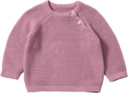 ALANA Pullover aus Strick mit Raglan-Ärmeln, lila, Gr. 80