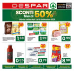 Despar Sconti fino al 50% - al 10.09.2025