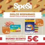 SpeSì DOLCE RISPARMIO - al 14.09.2025