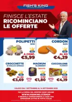 Fish's King FINISCE L’ESTATE RICOMINCIANO LE OFFERTE - al 14.09.2025